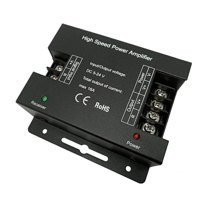 AP101 DC5-24V 1 Channel High-speed Power Amplifier, LED Power Amplifier AP101 DC5-24V 1 Channel High-speed Power Amplifier, LED Power Amplifier